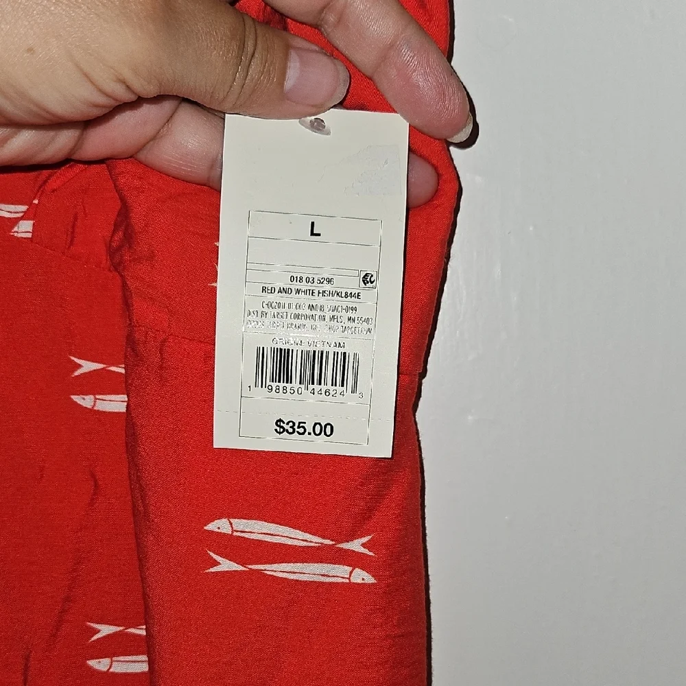 NWT A New day Red Maxi Dress Size L - Picture 4 of 6